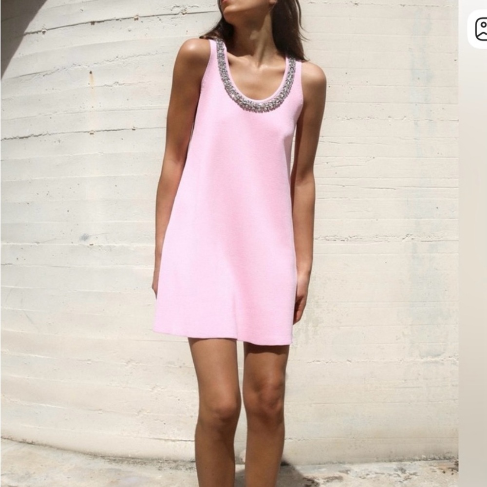 Zara Light Pink Knit Top